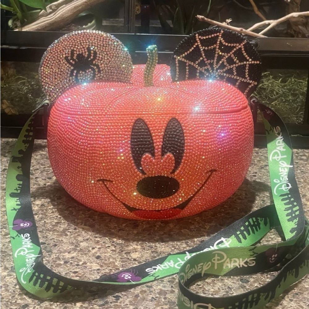 One of a kind* Disney parks popcorn bucket hand bedazzled